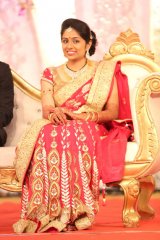 Hero Aadi Wedding Reception Photos